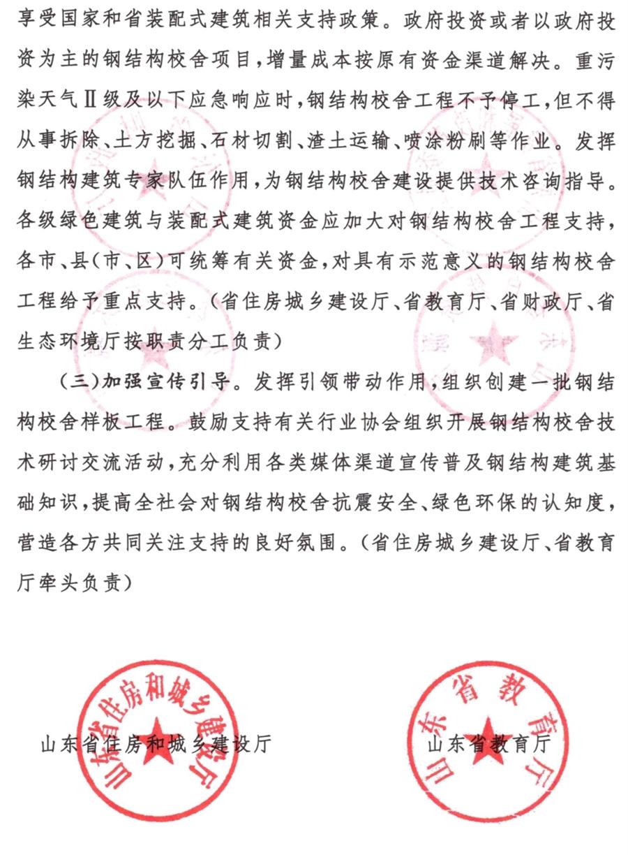 鋼結(jié)構(gòu)校舍建設(shè) 政策扶持知多少！(圖5)